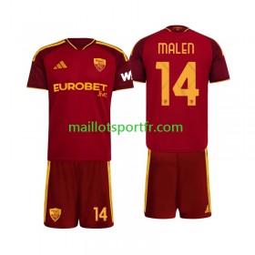 Maillot de Foot AS Roma Donyell Malen 14 Enfant Domicile 2026/27